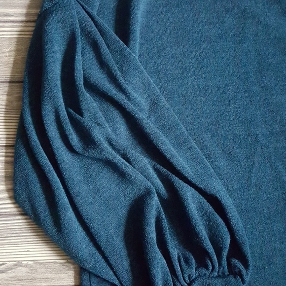 HAZEL Soft Teal Sweater - Picture 4 of 5